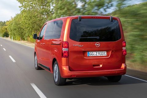 Den Opel Zafira-e Life gibt es in drei Längen