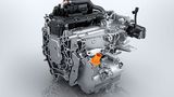 Der Elektromotor ist kompakt