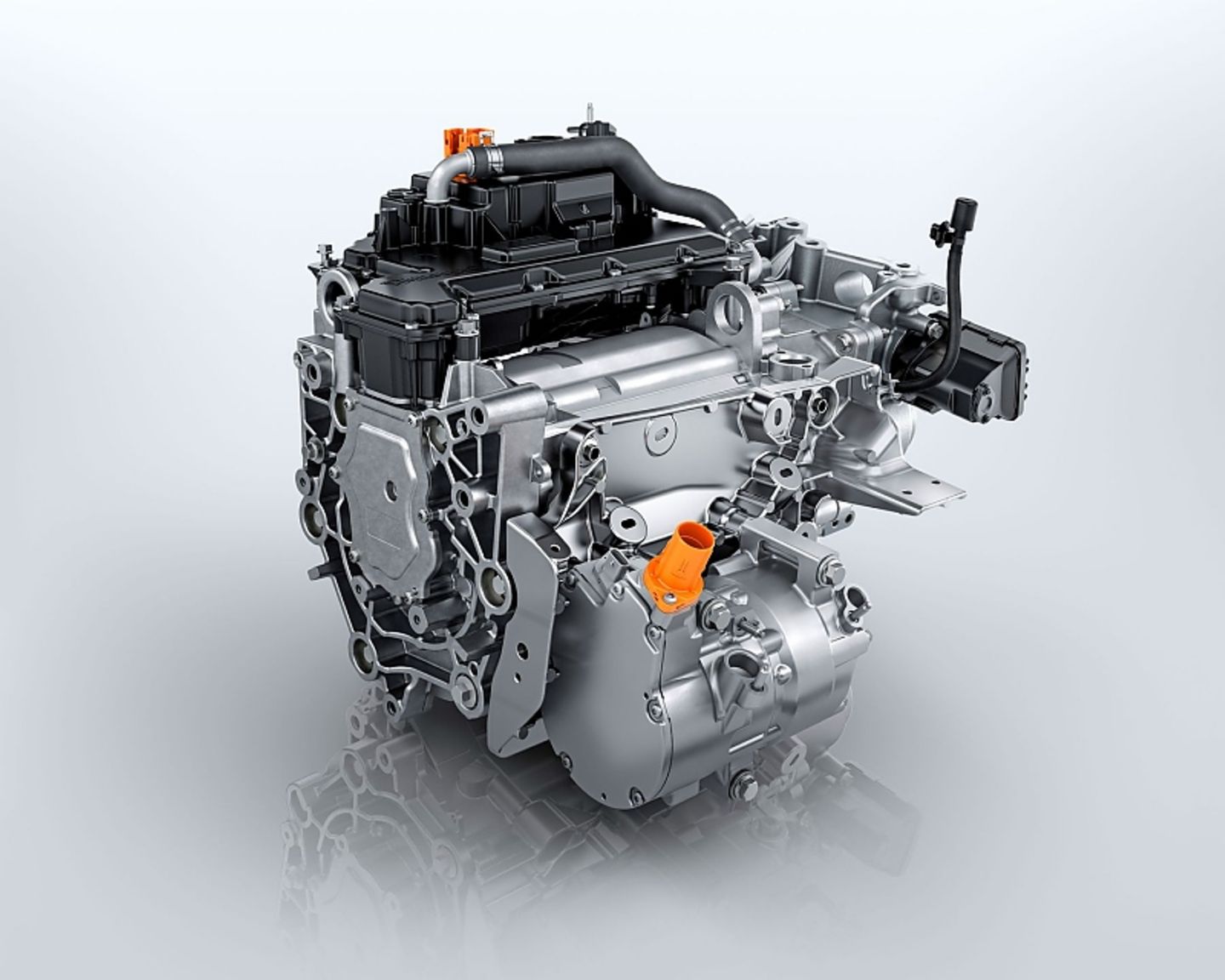 Der Elektromotor ist kompakt