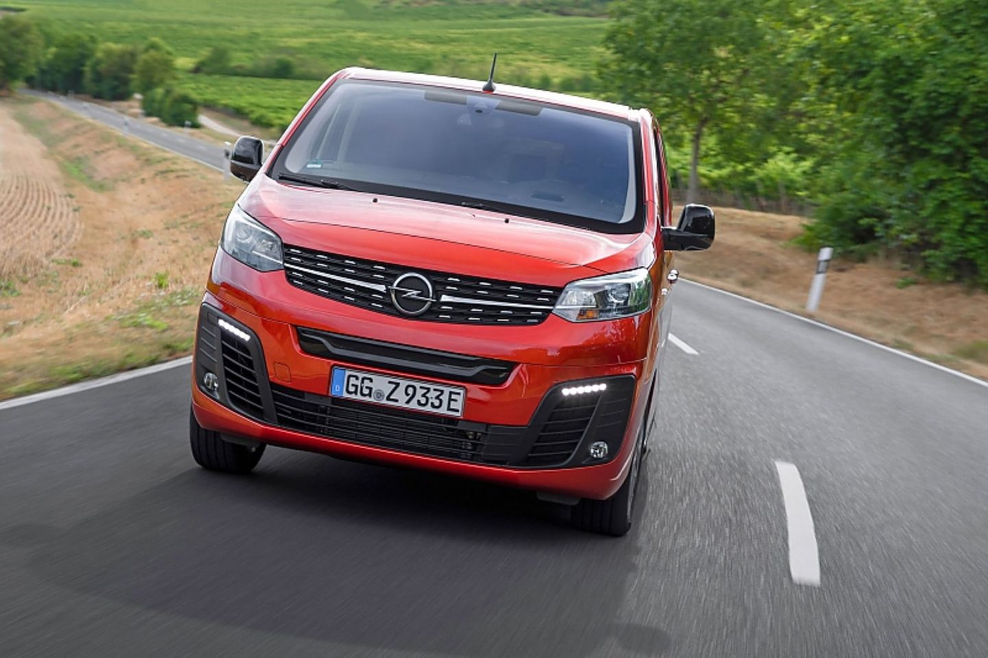 Die Federn des Opel Zafira-e Life sind straffer als bei den Varianten mit Verbrennungsmotor