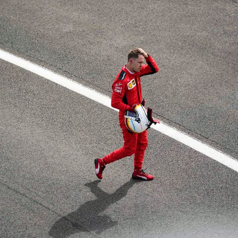 Sebastian Vettel erlebte im Ferrari in dieser Saison ein Desaster nach dem anderen