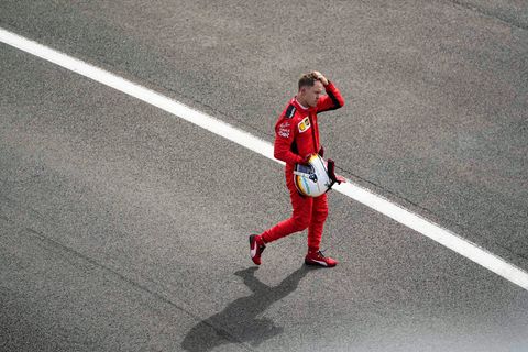 Sebastian Vettel erlebte im Ferrari in dieser Saison ein Desaster nach dem anderen