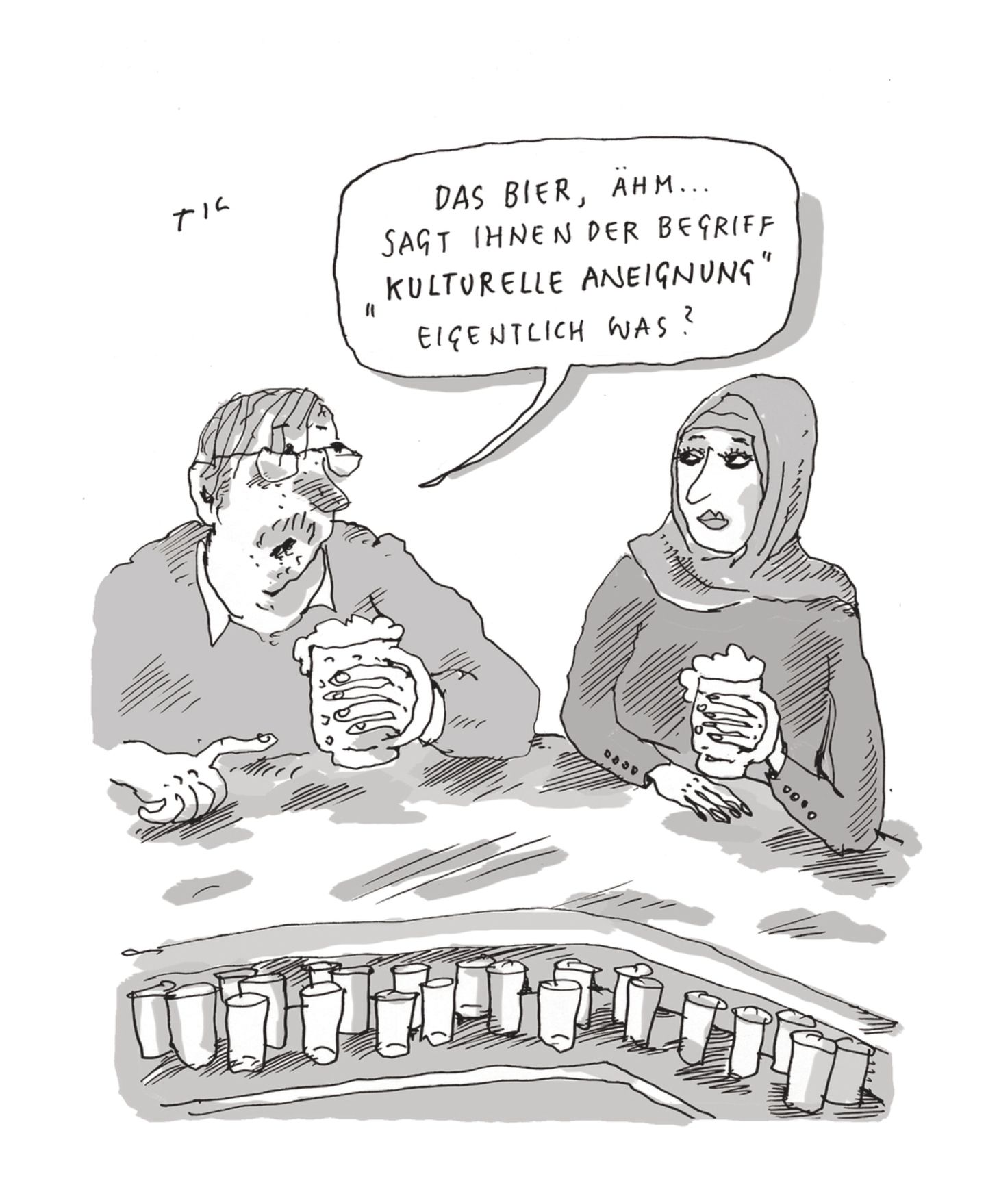 Til Mette: Cartoon der Woche