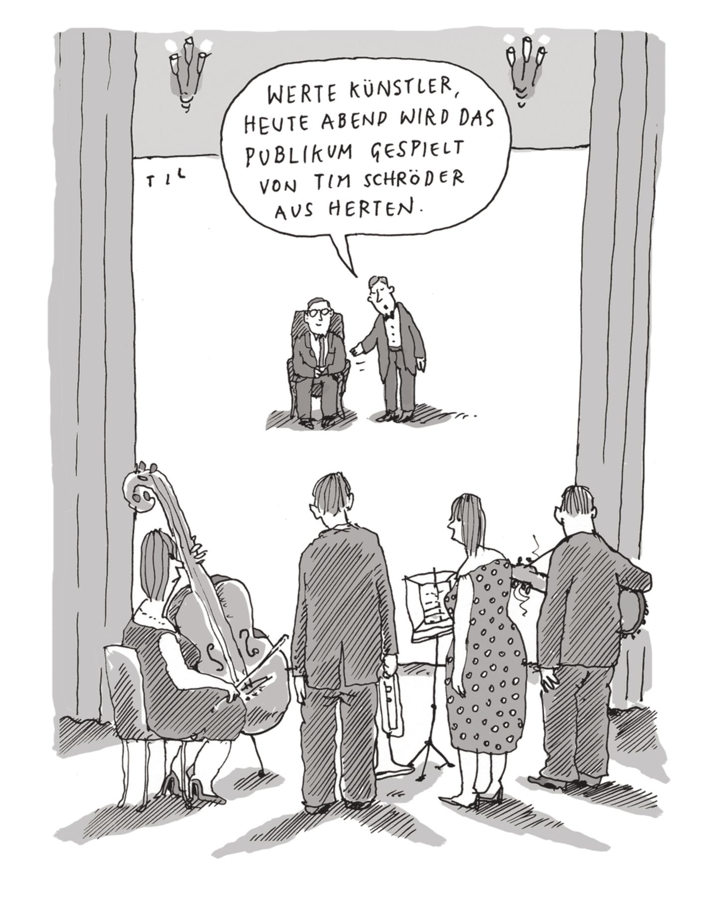 Til Mette: Cartoon der Woche
