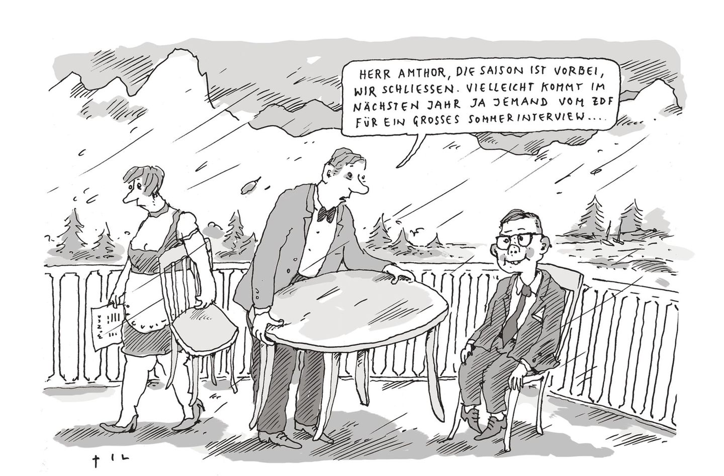 Til Mette: Cartoon der Woche