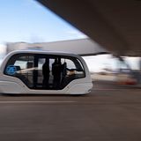 Die autonomen Shuttles und Taxen werden das Verkehrsaufkommen ansteigen lassen (Bild People Mover von ZF 2getthere)