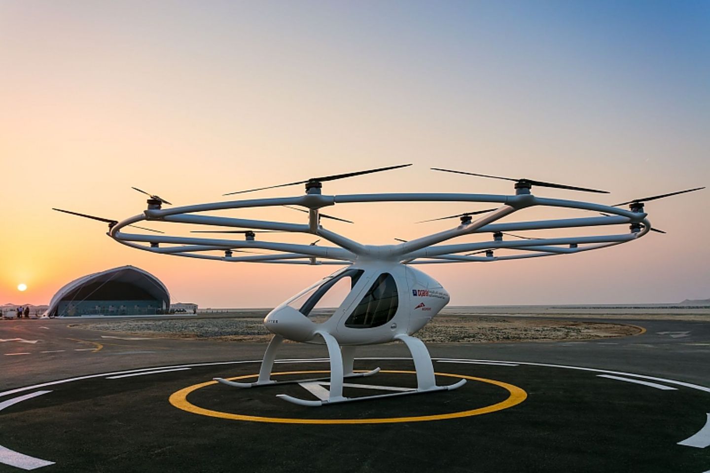 Auch Volocopter werden bei der Mobilität der Zukunft eine Rolle spielen