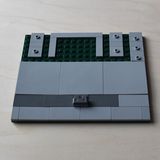 Das Fundament des Terminals nimmt Gestalt an. Im Vordergrund der Sockel für den Tower.