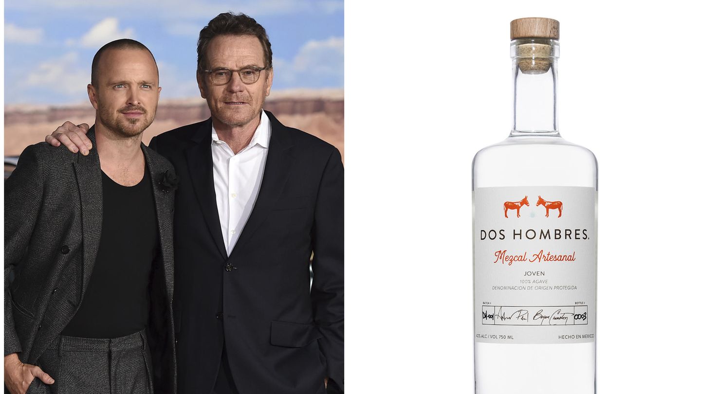 Aaron Paul (links) und Bryan Cranston