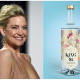 Schauspielerin Kate Hudson steht auf Vodka. Ihre Kreation, der King St. Vodka, wird sieben Mal destilliert und ist glutenfrei.Hergestellt wird der Hudson-Vodka im kalifornischen Santa Barbara.