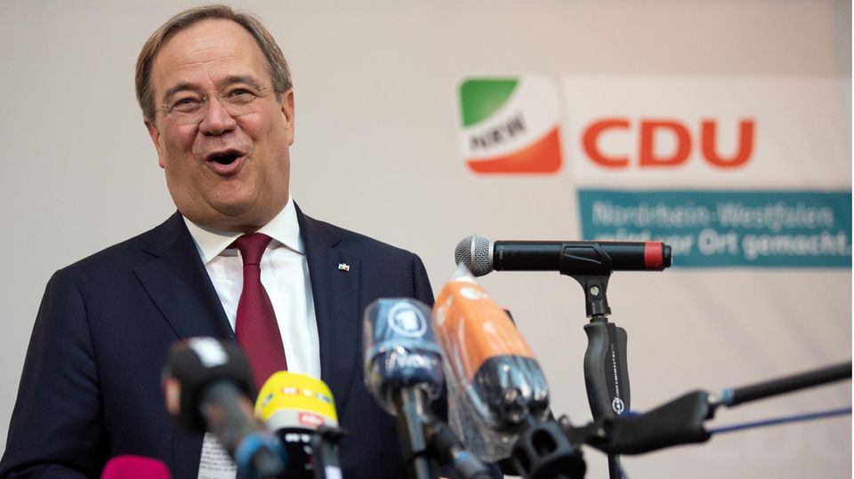 Ministerpräsident Armin kann zufrieden sein: Die CDU wurde bei der Kommunalwahl stärkste Kraft in NRW