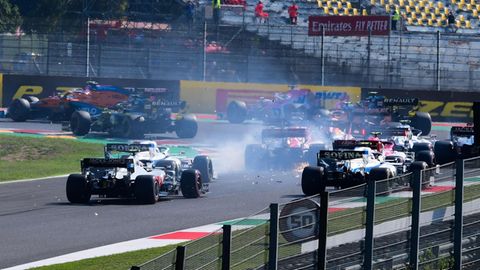 Chaos-Rennen: Es hab einige Crashs in Mugello 