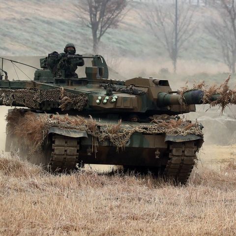 Der K2 Black Panther der südkoreanischen Armee.
