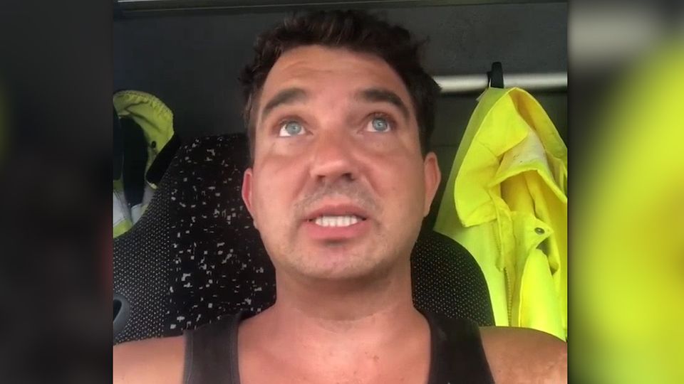Lkw-Fahrer rastet wegen mangelnden Respekts vor Einsatzkräften aus