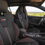 Die Sportsitze sind identisch mit denen des Kodiaq RS