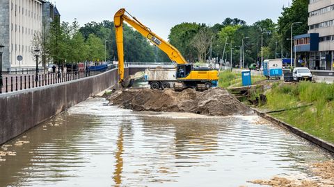 Es dauerte Jahre den Kanal wieder freizulegen.