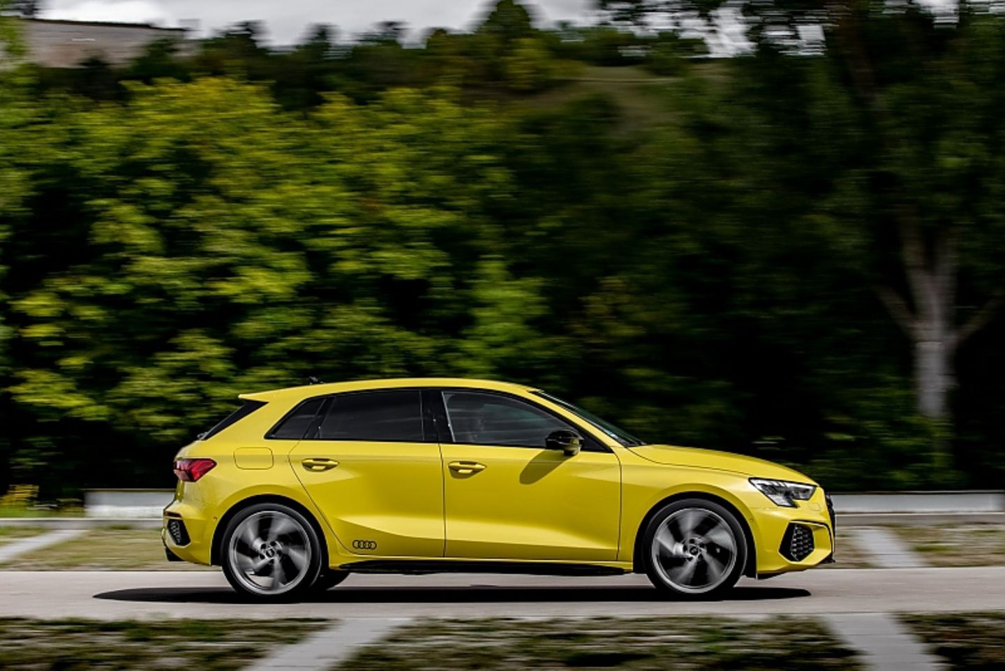 Der Audi S3 Sportback ist 4,35 Meter lang