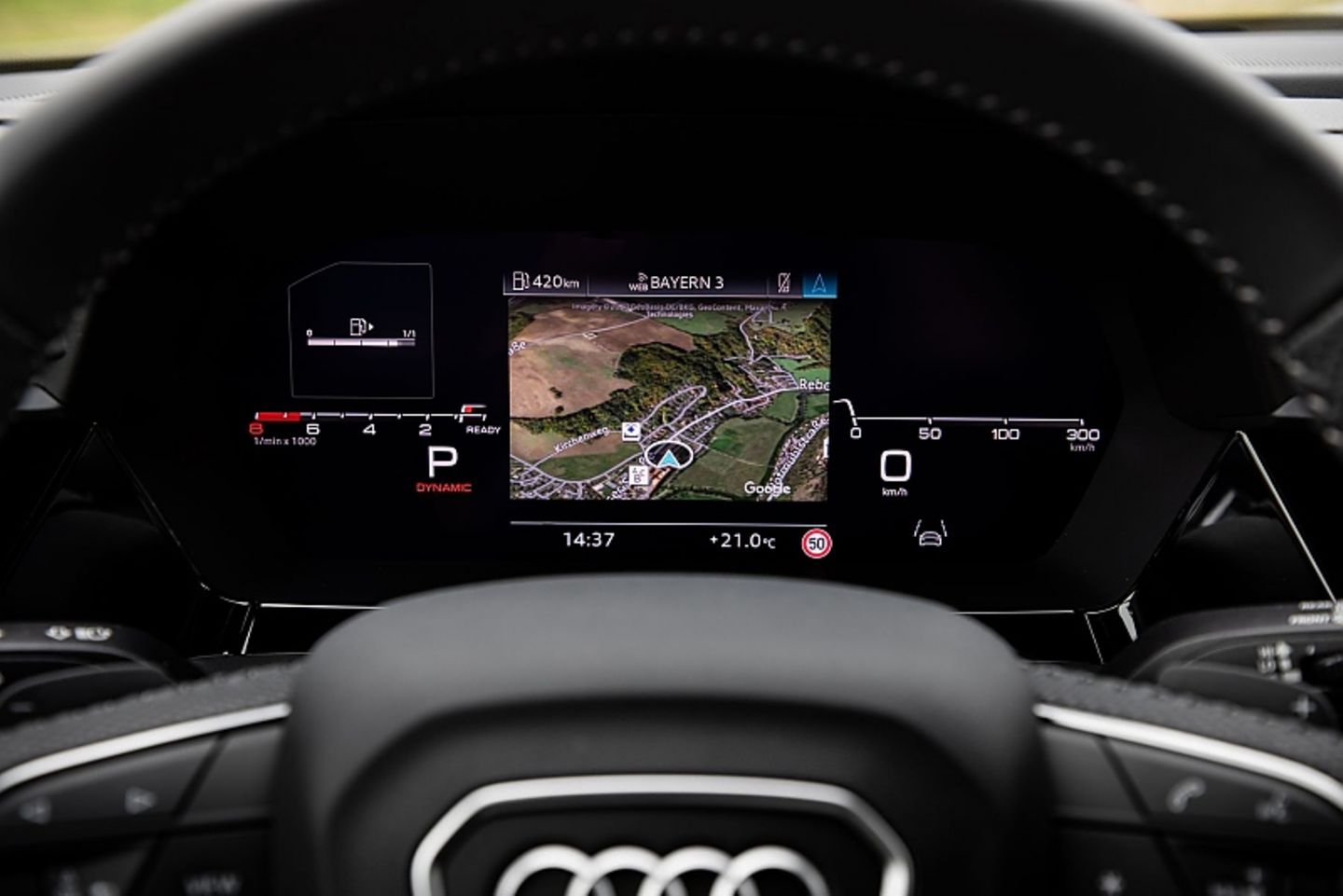 Das virtuelle Cockpit liefert gestochen scharfe Anzeigen