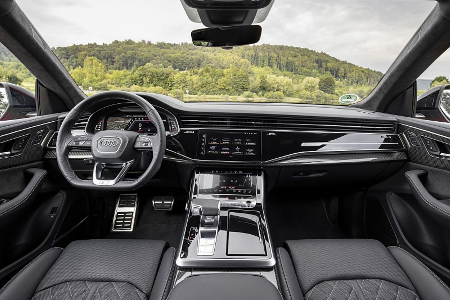 Dieses Audi-Cockpit kennt man aus den anderen Luxusmodellen des Ingolstädter Konzerns