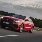 Die Hinterachslenkung beschert dem Audi SQ8 TFSI eine beeindruckende Agilität