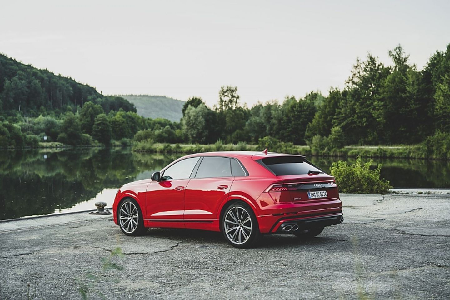 Der Kofferraum des Audi SQ8 TFSI fasst bis zu 1.755 Liter