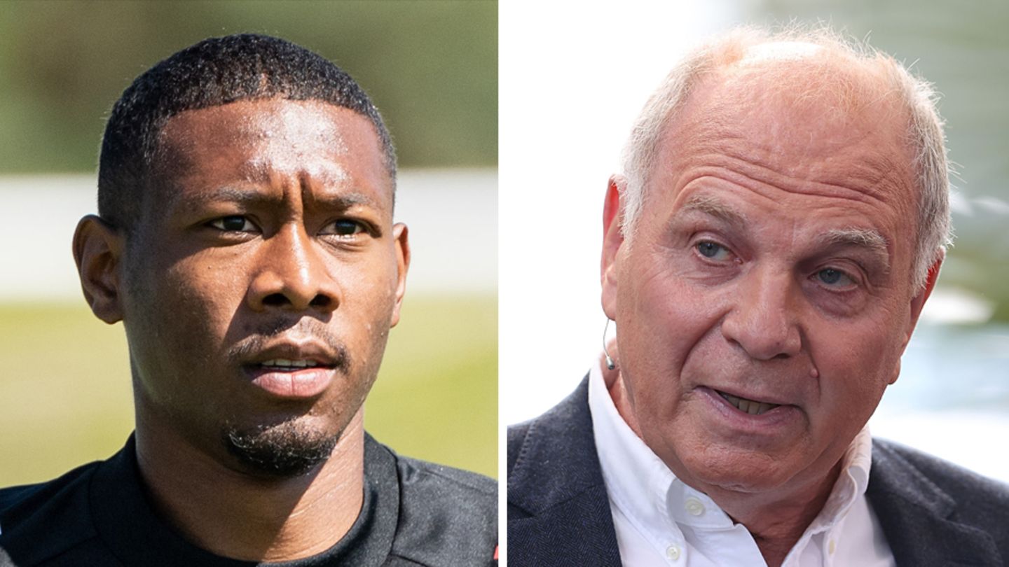 David Alaba (l.) und Uli Hoeneß: "Es geht wirklich nur um Geld und sonst gar nichts"