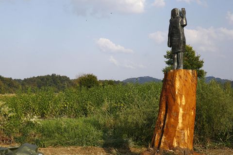 Bronze-Statue Melania Trump