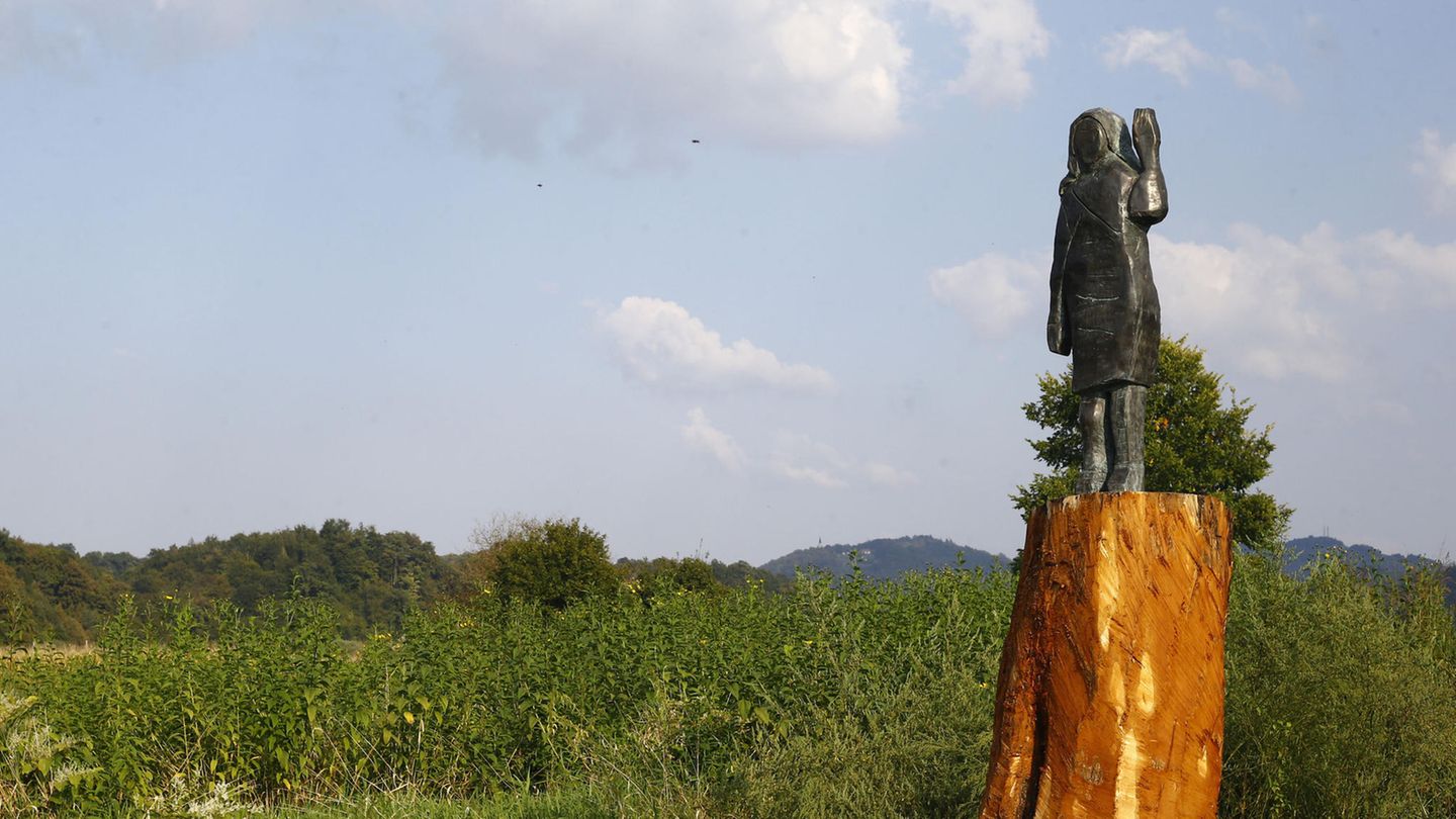 Bronze-Statue Melania Trump