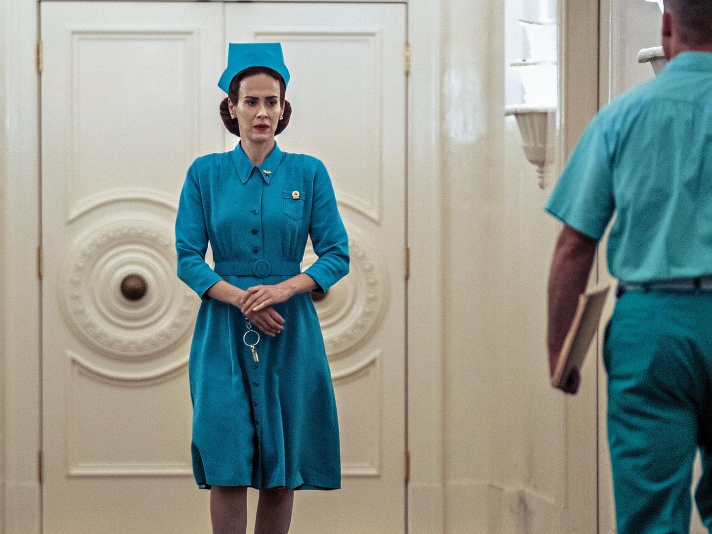 Krankenschwester sarah für geld zu ficken In der Psychiatrie-Serie „Ratched“ trägt der Teufel Haube – die Kulturtipps  der Woche | STERN.de