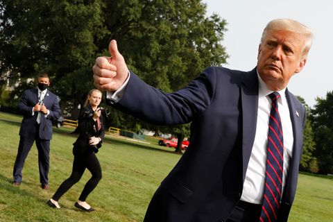 Trump glaubt an seinen Erfolg.
