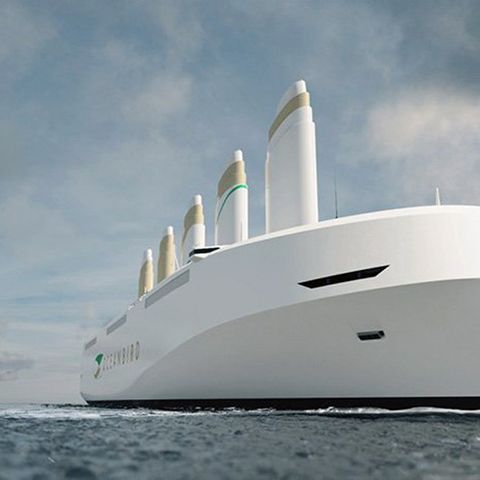 Mit fünf Segeln soll die "Oceanbird" den Atlantik überqueren.