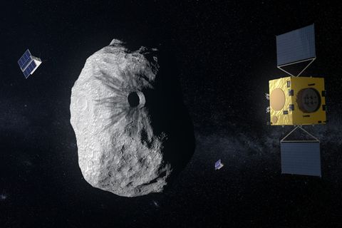 Esa-Sonde Hera am Asteroiden Didymos