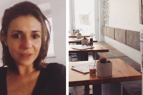 Jennifer Niebling (links) berichtet in Ihrer Instagram-Story über ihre Situation als Café-Betreiberin in Würzburg in Zeiten der Corona-Pandemie.