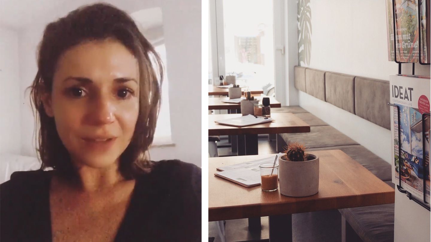 Jennifer Niebling (links) berichtet in Ihrer Instagram-Story über ihre Situation als Café-Betreiberin in Würzburg in Zeiten der Corona-Pandemie.