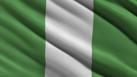 Nationalflagge von Nigeria
