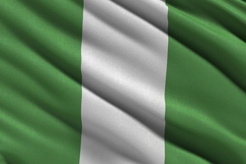 Nationalflagge von Nigeria