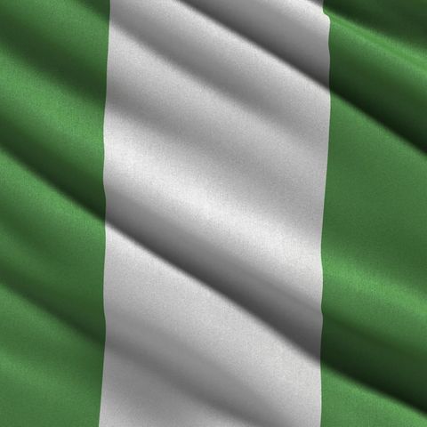 Nationalflagge von Nigeria