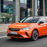 Opel Corsa-e  Der Listenpreis beträgt 29.900 Euro, es gibt Angebote ab 17.853 Euro – die Lieferzeit beträgt 7 bis 8 Monate