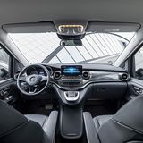 Das Cockpit unterscheidet sich nicht großartig von dem der V-Klasse