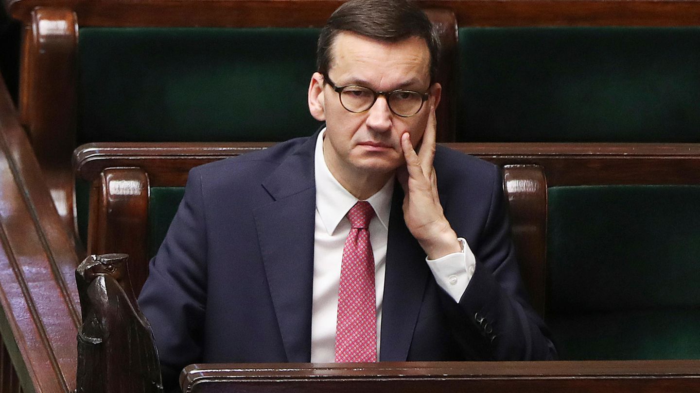 Der polnische Ministerpräsident Mateusz Morawiecki
