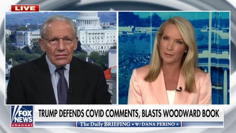 Bob Woodward zu Gast bei Fox-News-Moderatorin Dana Perino
