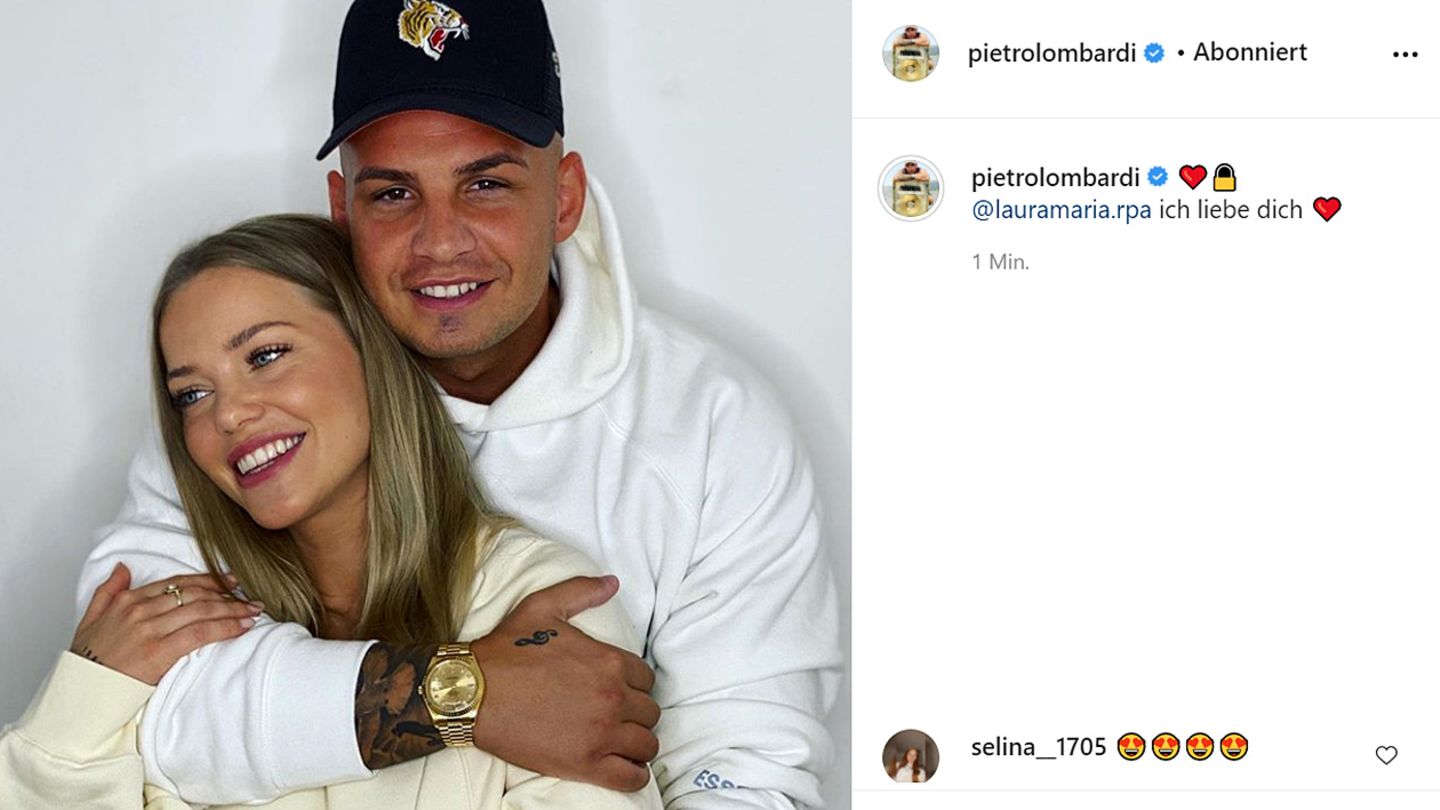 Pietro Lombardi bestätigt auf Instagram die Beziehung zu Influencerin Laura Maria
