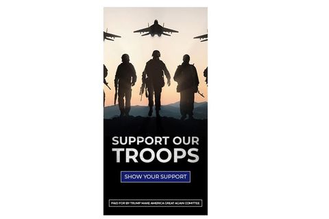 Peinlicher Fehler: Trump will Wahlkampf-Werbung mit seinem Militär machen – und zeigt stattdessen Russen-Jets