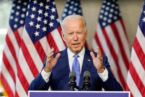 Joe Biden, Präsidentschaftskandidat der US-Demokraten