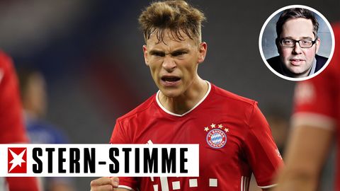 Joshua Kimmich vom FC Bayern im Spiel gegen Schalke 04