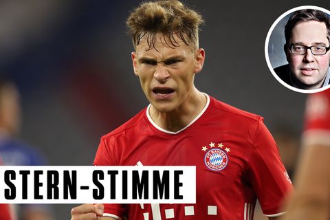 Joshua Kimmich vom FC Bayern im Spiel gegen Schalke 04