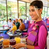 ... und anschließend den obligatorischen Begrüßungscocktail.