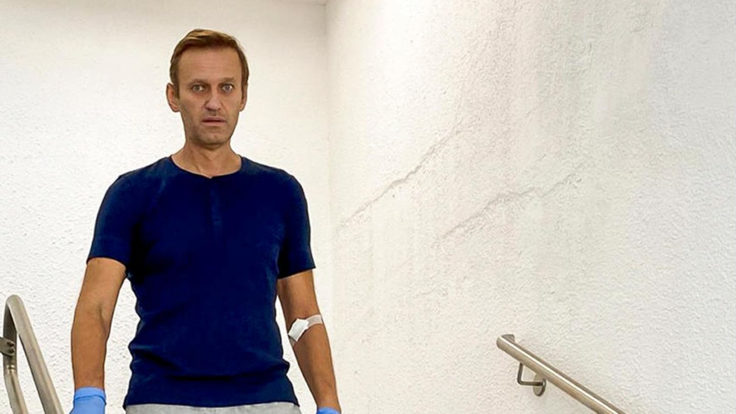Dieses Foto stammt aus einem Video, das der russische Kremlkritiker Alexej Nawalny auf seinem Instagram-Account veröffentlicht hat