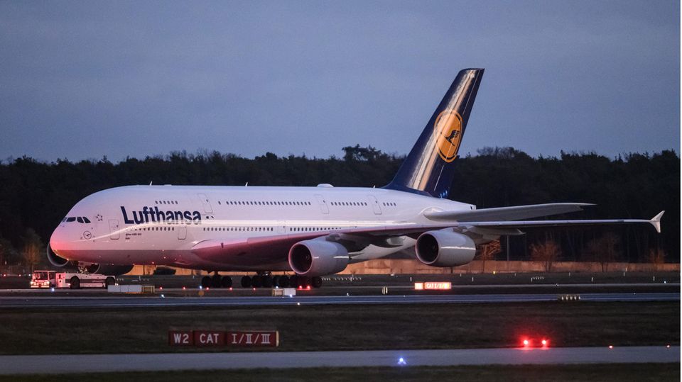 A380 der Lufthansa