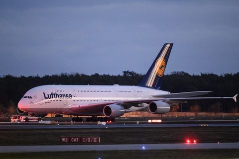 A380 der Lufthansa